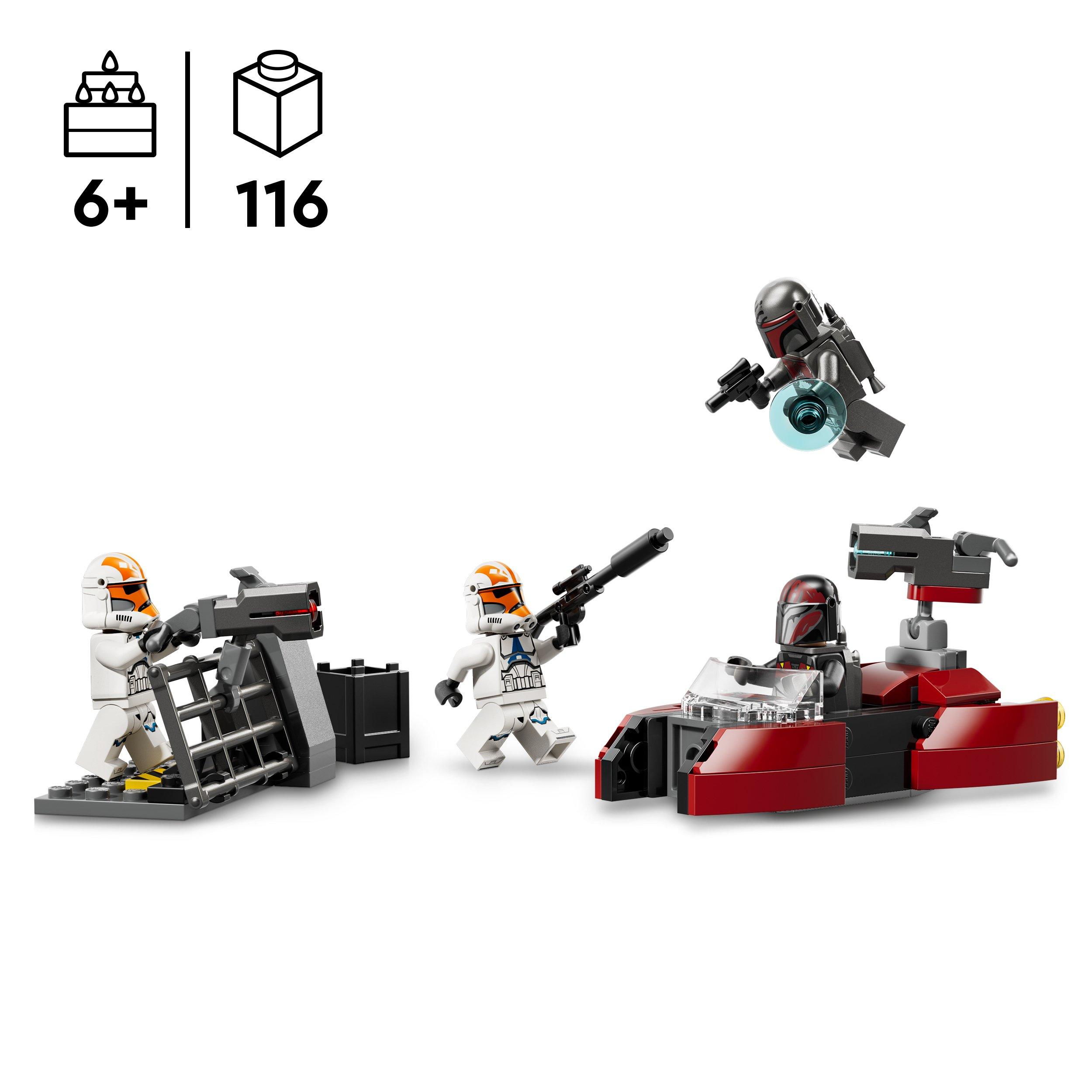 LEGO Star Wars Siege of Mandalore Battle Pack Building Toy Set 75449