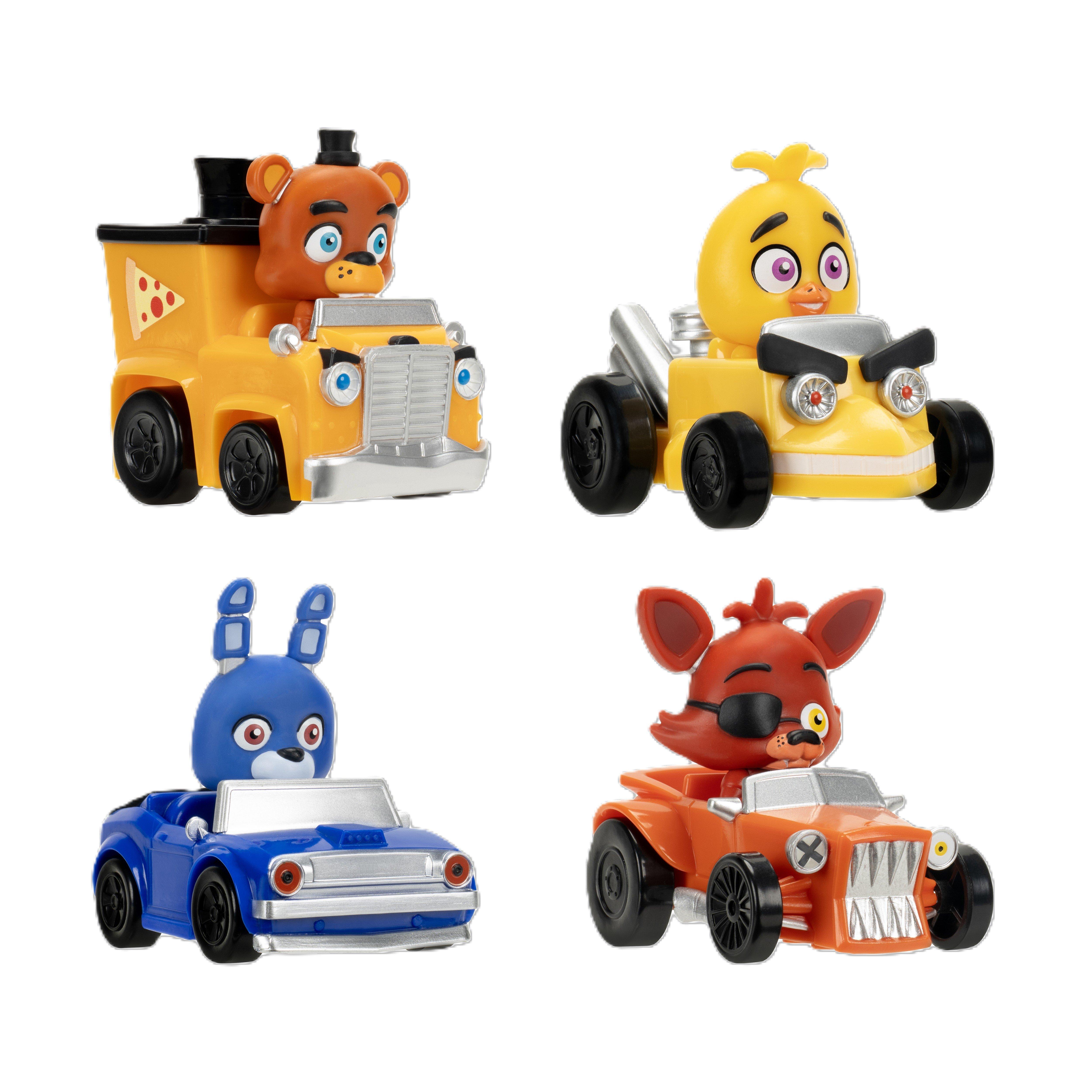 レア　Funko グレッグのダメ日記 フィギュア2個セット Jazwares Five Nights at Freddy's 2-in Racer Figure (Styles May