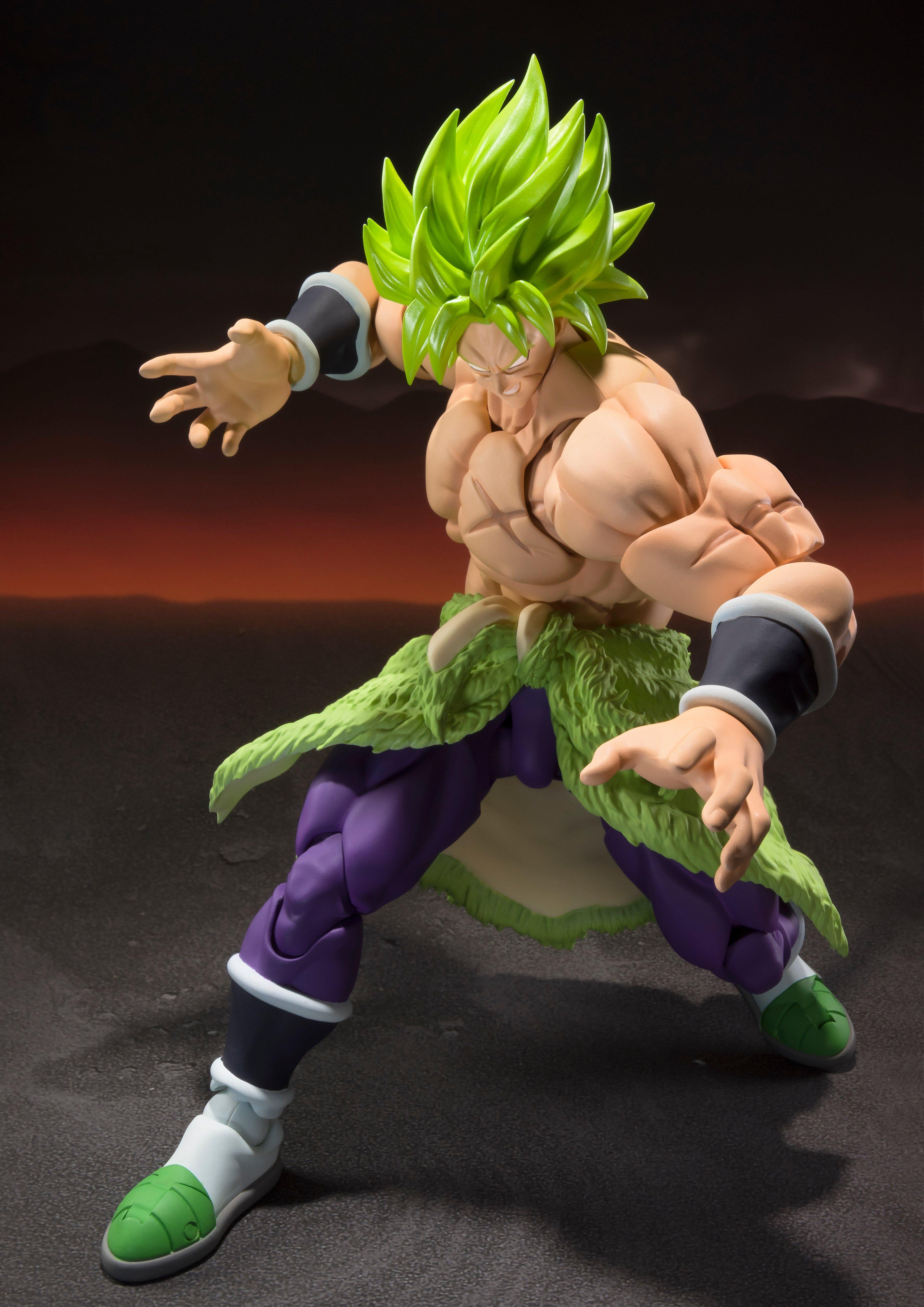 Bandai Dragon Ball Super: Broly Tamashii Nations S.H. Figuarts Super Saiyan Broly (Full Power) 8.6-in Figure