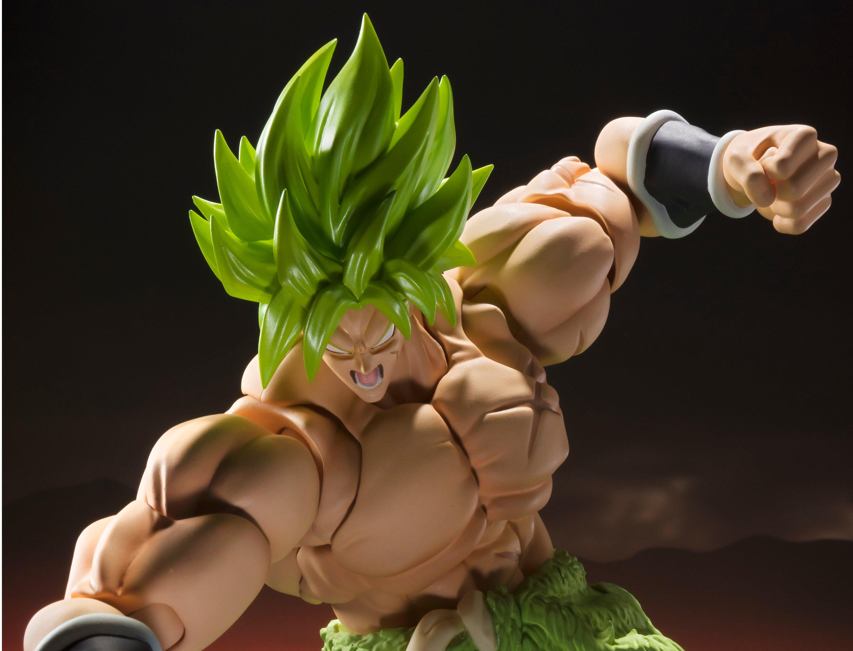 Bandai Dragon Ball Super: Broly Tamashii Nations S.H. Figuarts Super Saiyan Broly (Full Power) 8.6-in Figure