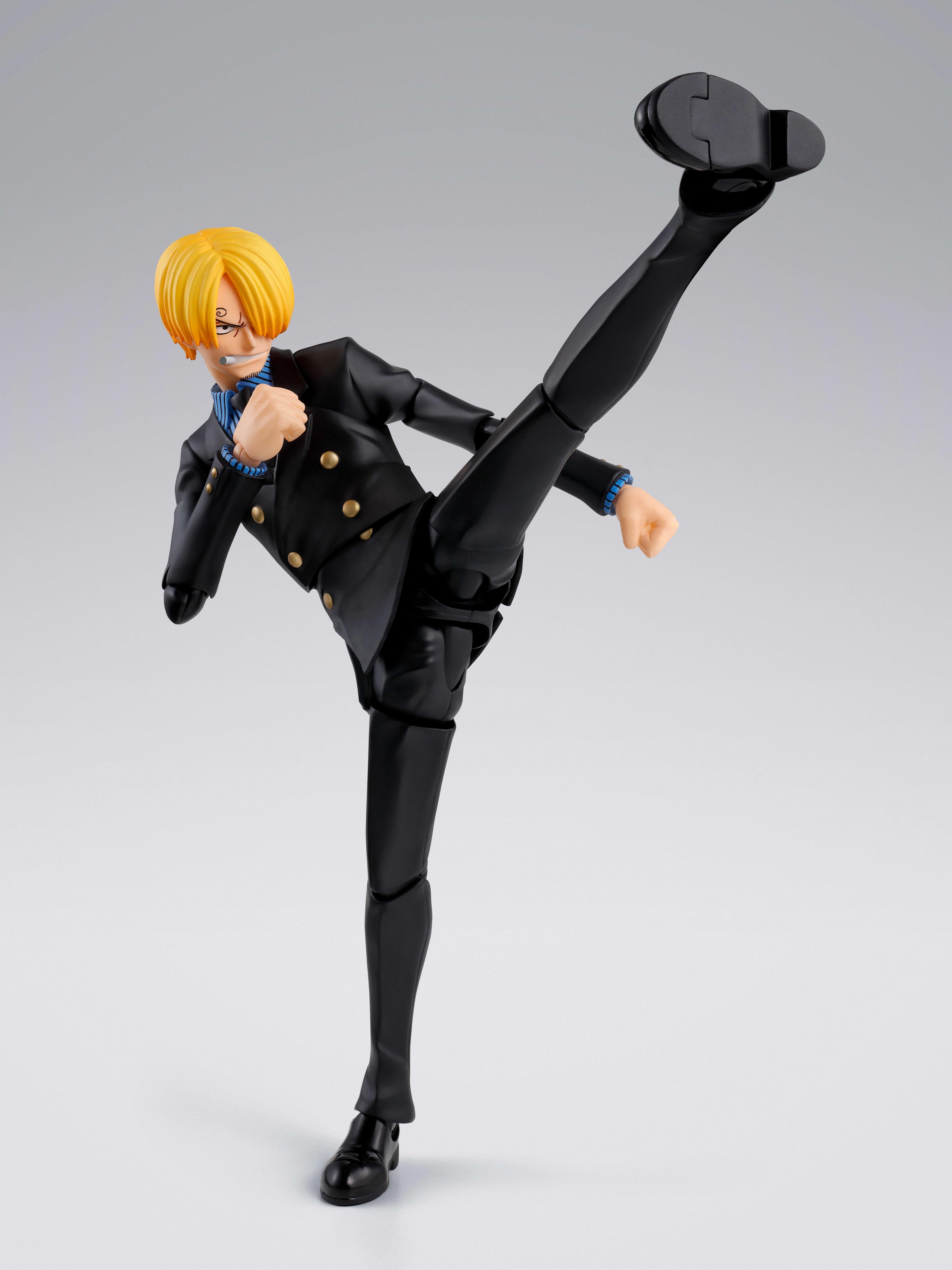Bandai One Piece Tamashii Nations S.H. Figuarts Sanji (Romance Dawn) 7.1-in Figure