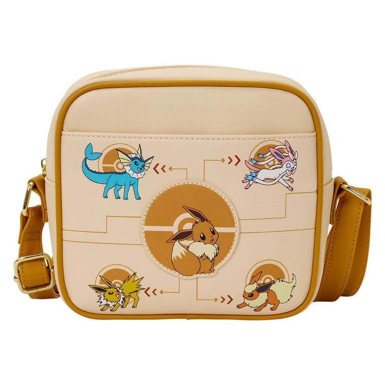 Loungefly Pokemon Eeveelutions Crossbody Bag GameStop Exclusive