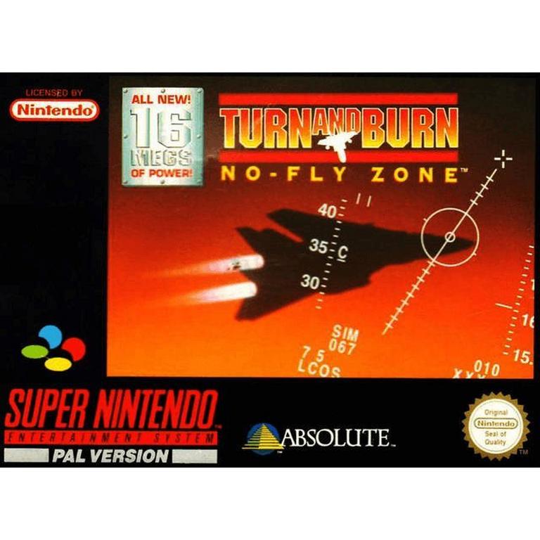 Turn and Burn: No Fly Zone - Super Nintendo (SNES)