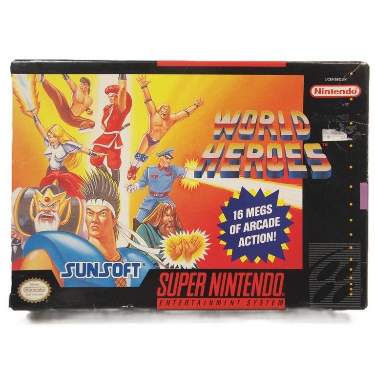 World Heroes - Super Nintendo (SNES)
