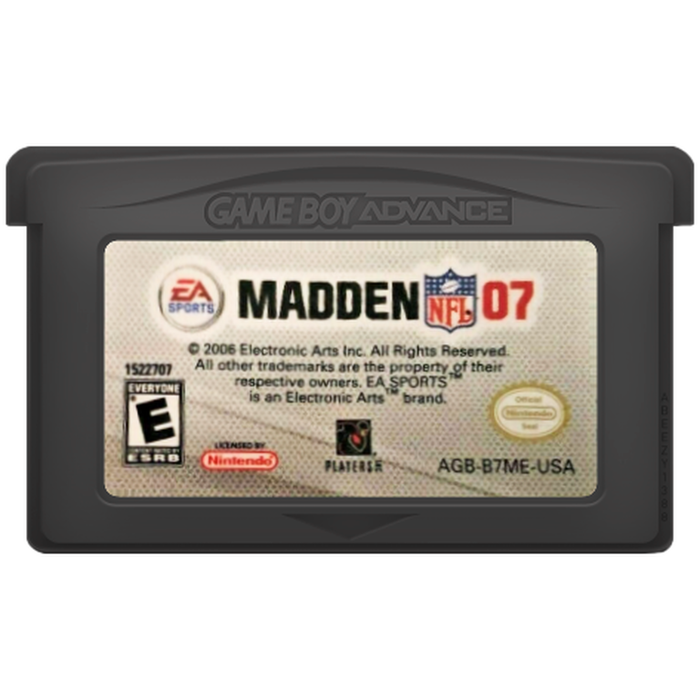 Madden NFL 2007 - Game Boy Advance