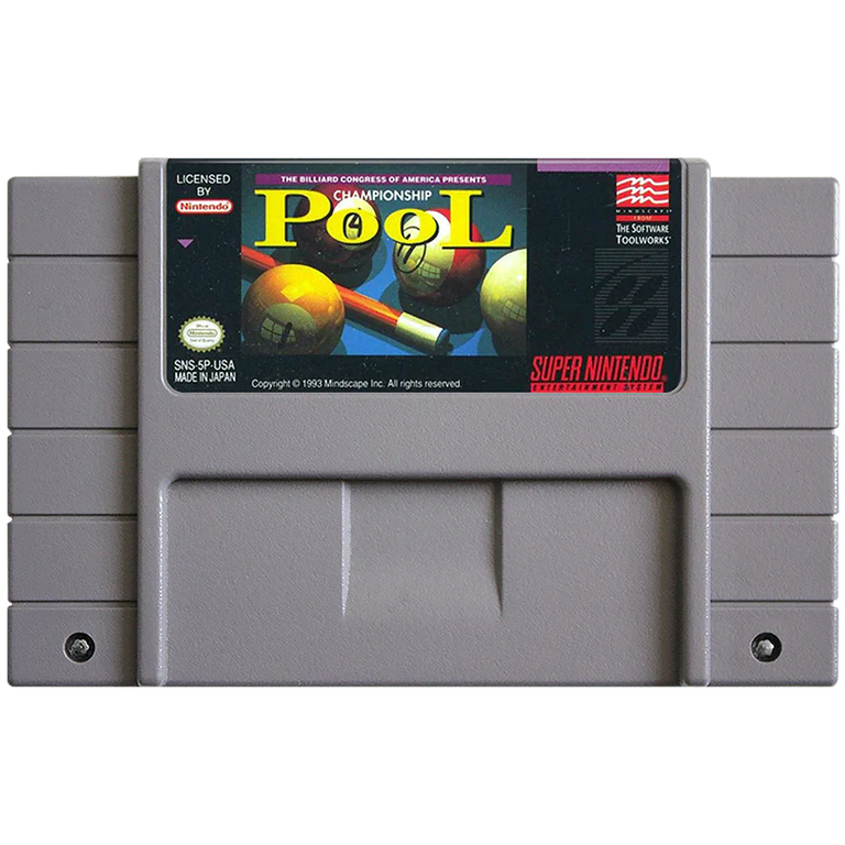 Championship Pool - Super Nintendo (SNES)