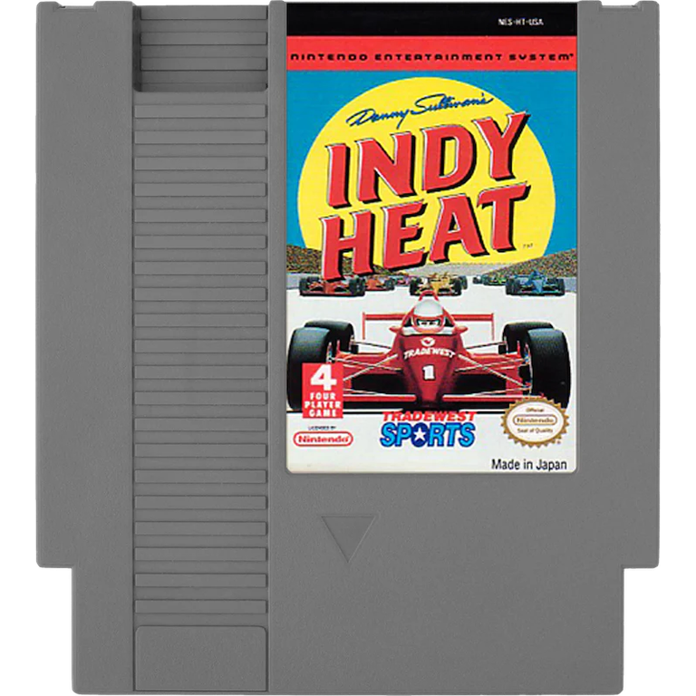 Danny Sullivan's Indy Heat - Nintendo (NES)