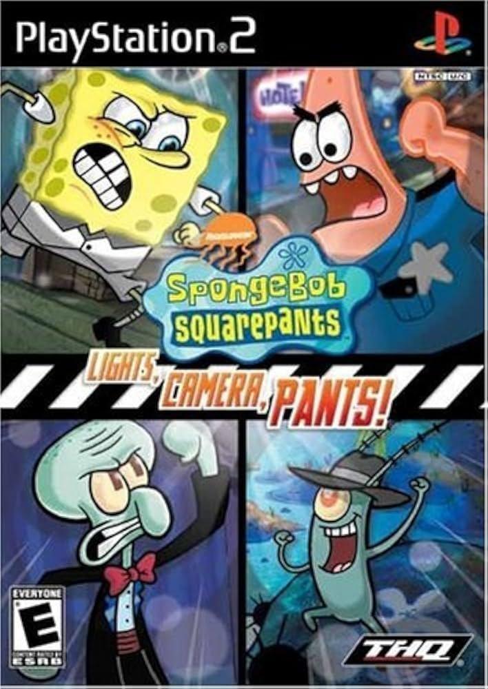 SpongeBob SquarePants: Lights Camera Pants - PlayStation 2