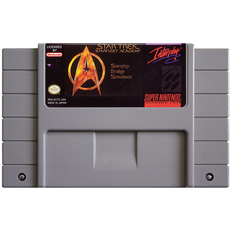 Star Trek: Starfleet Academy - Super Nintendo (SNES)