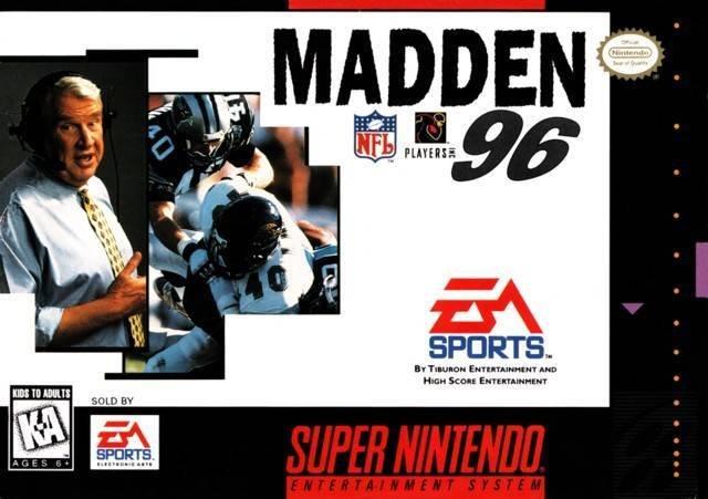 Madden NFL 96 - Super Nintendo, Pre-Owned
