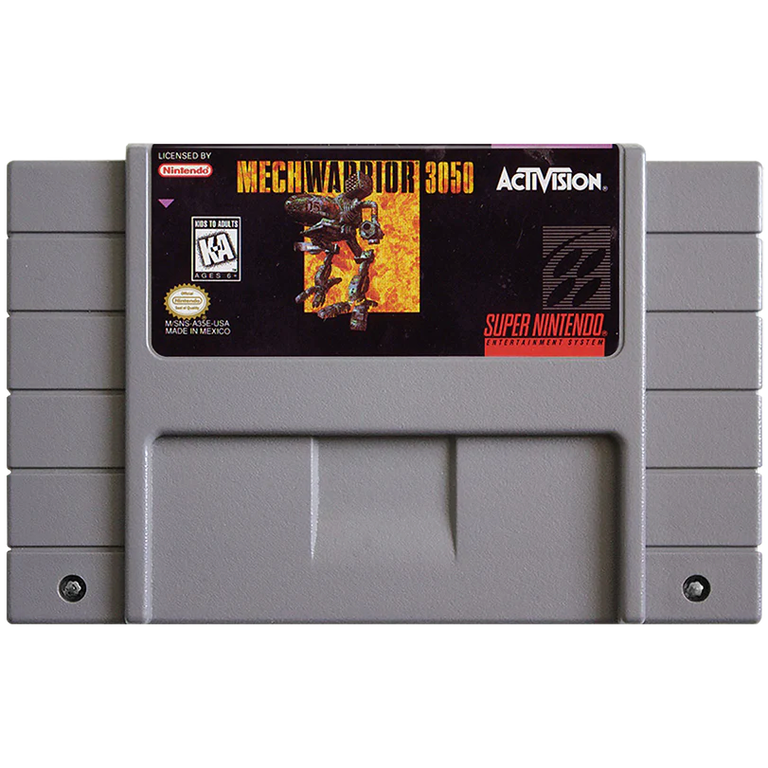 MechWarrior 3050 - Super Nintendo (SNES)