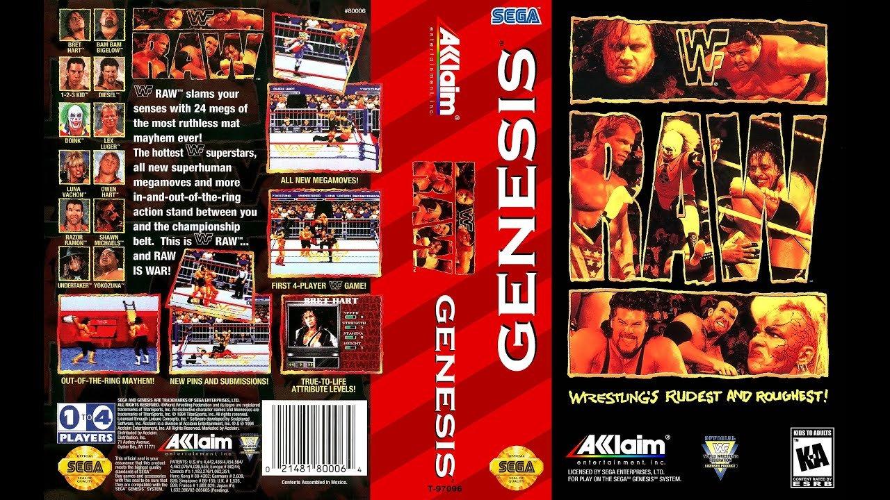 WWF Raw - Sega Genesis
