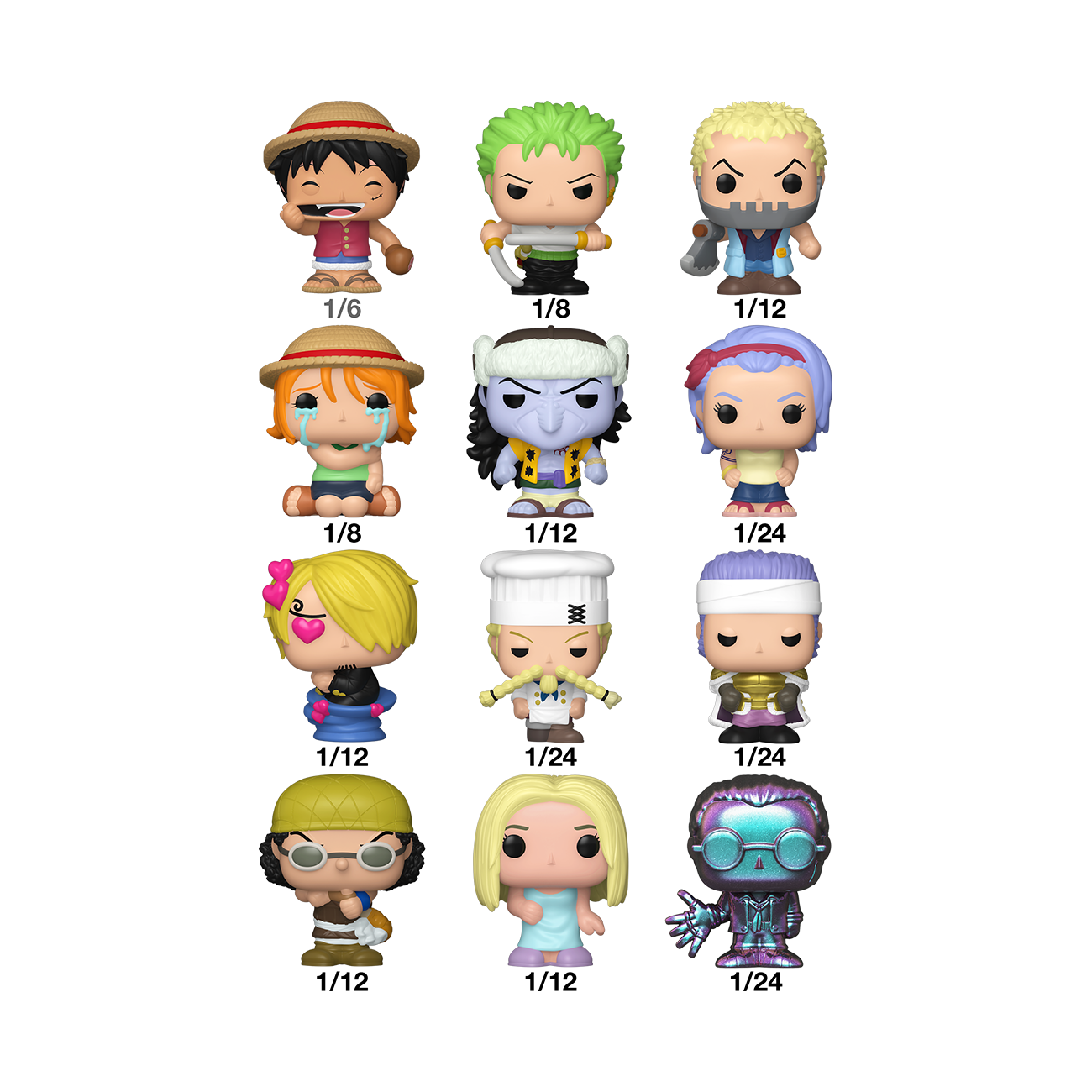Funko Bitty POP! Singles: One Piece Vinyl Figure Blind Box (Styles May Vary)