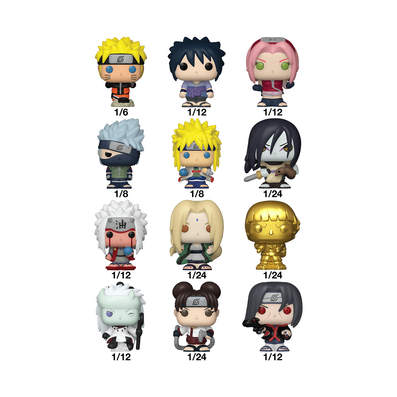 Funko Bitty POP Singles: Naruto Shippuden Bitty Pop Vinyl Figure