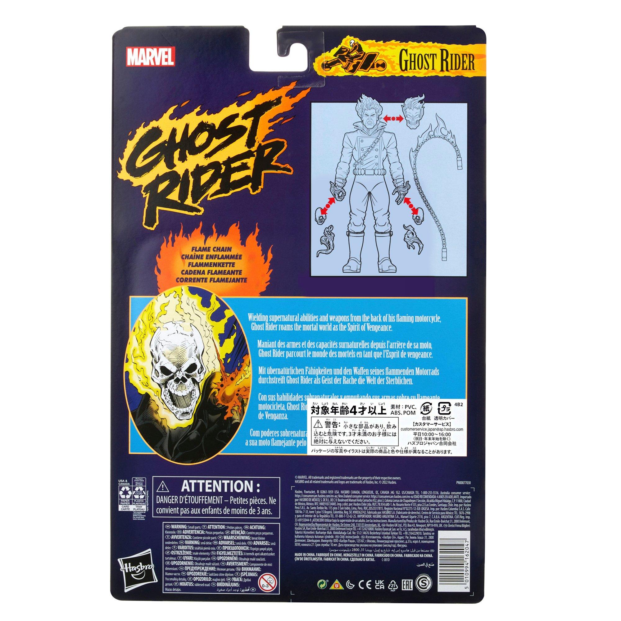 Hasbro Marvel Comics Ghost Rider 6-in Action Figure