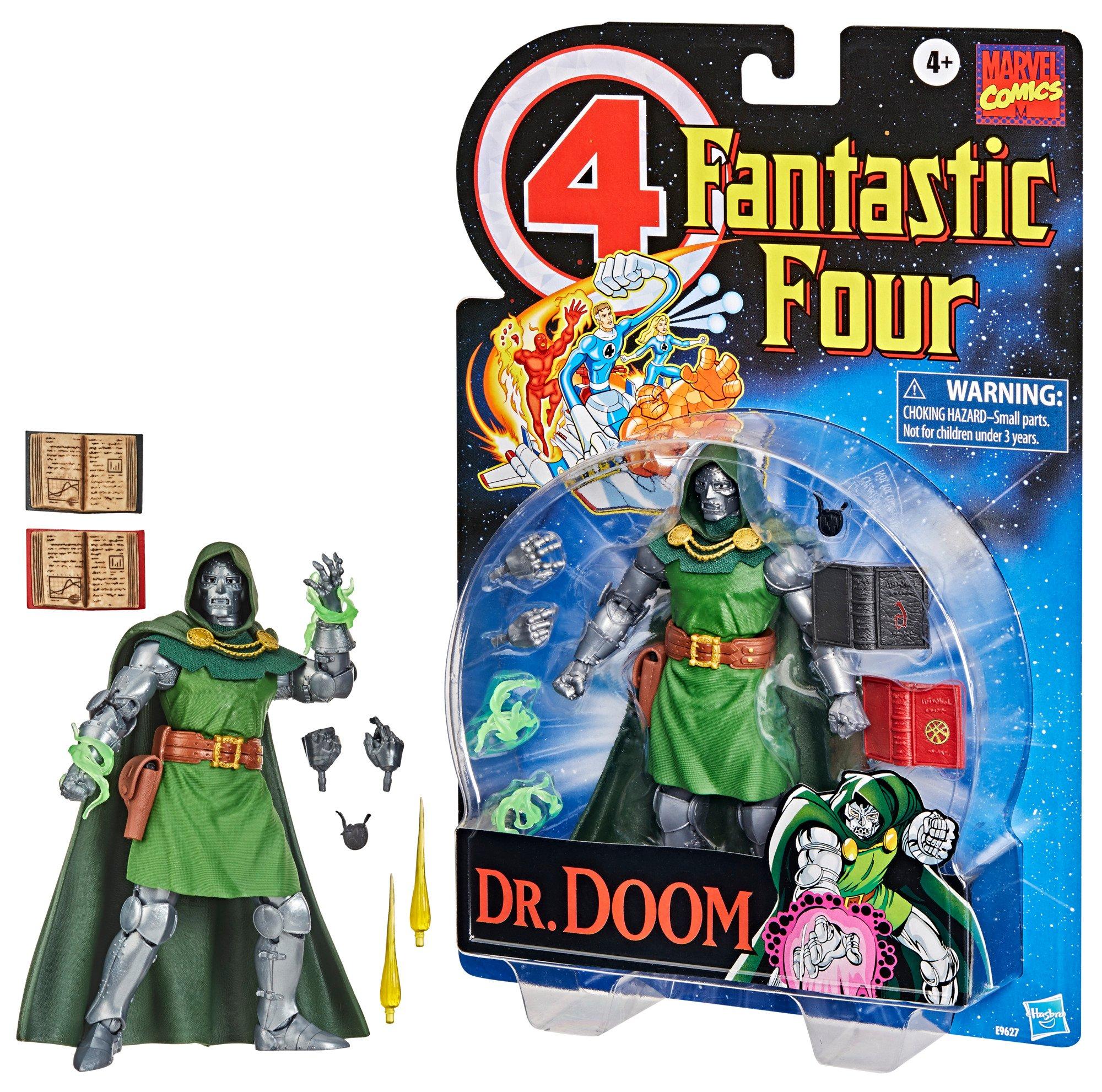 Hasbro Marvel Vintage Series Fantastic 4 Dr. Doom 6-in Action Figure