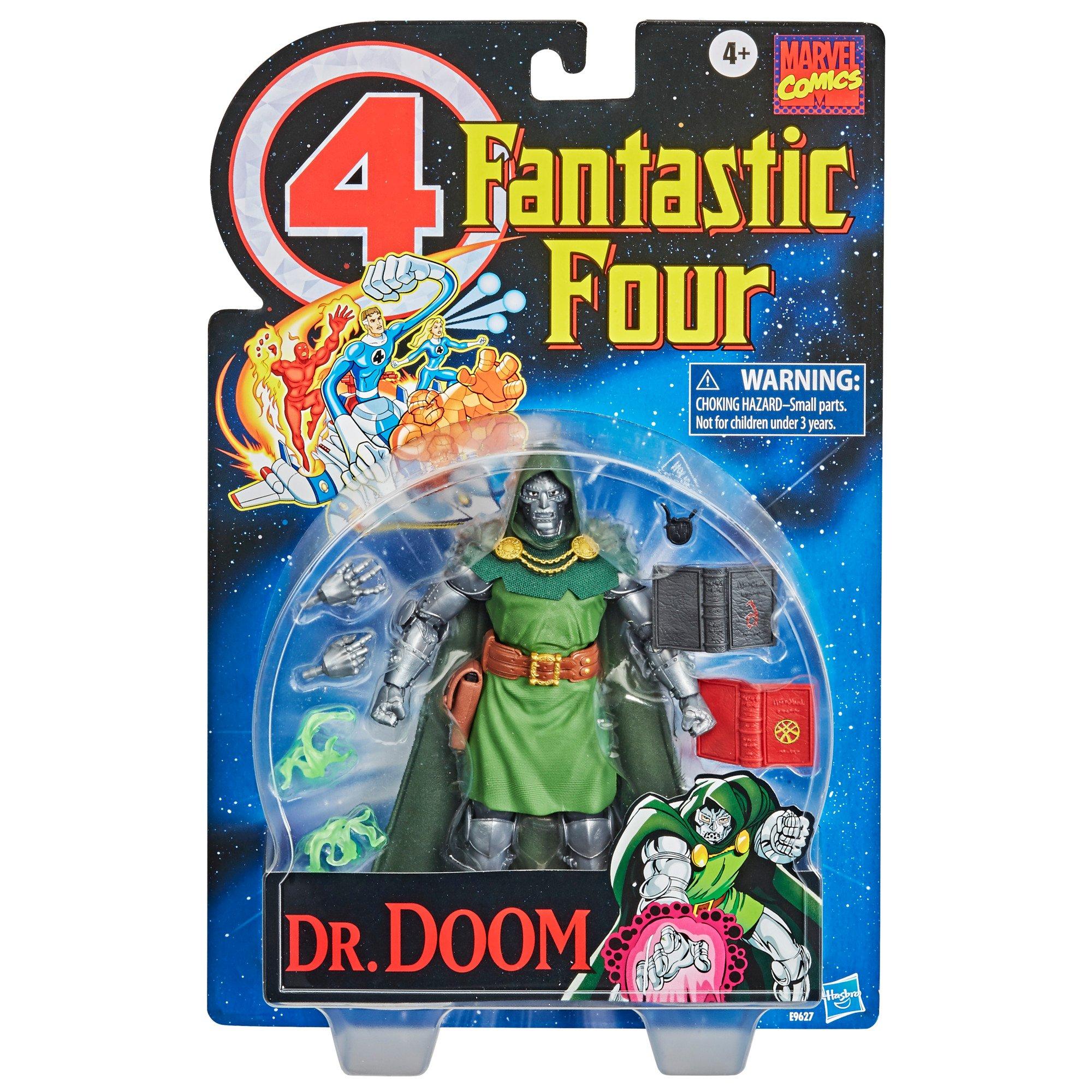 Hasbro Marvel Vintage Series Fantastic 4 Dr. Doom 6-in Action Figure