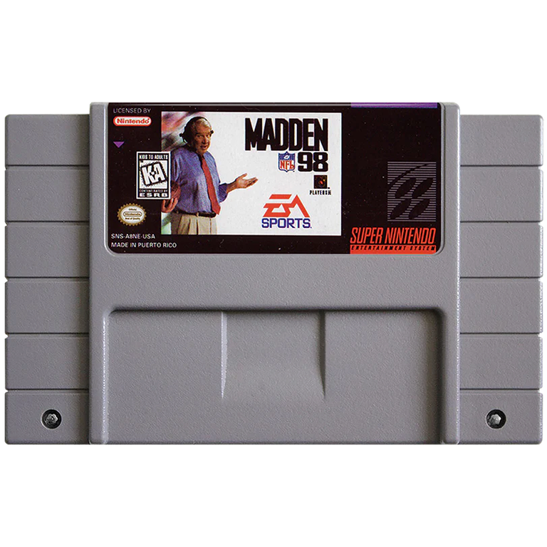 Madden NFL 98 - Super Nintendo (SNES)