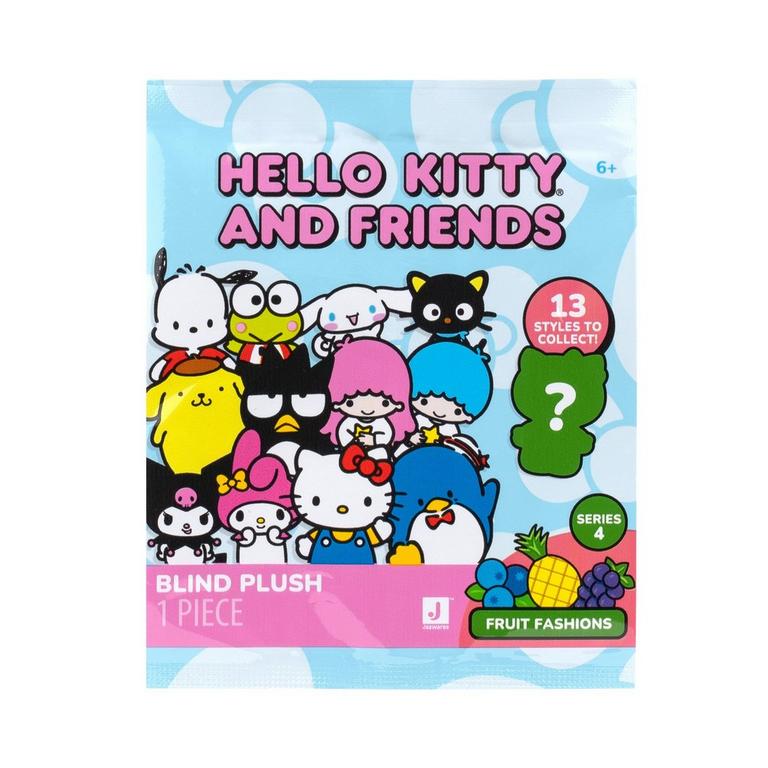 Jazwares Hello Kitty and Friends Fruit Fashions 2-in Blind Plush (Styles May Vary)