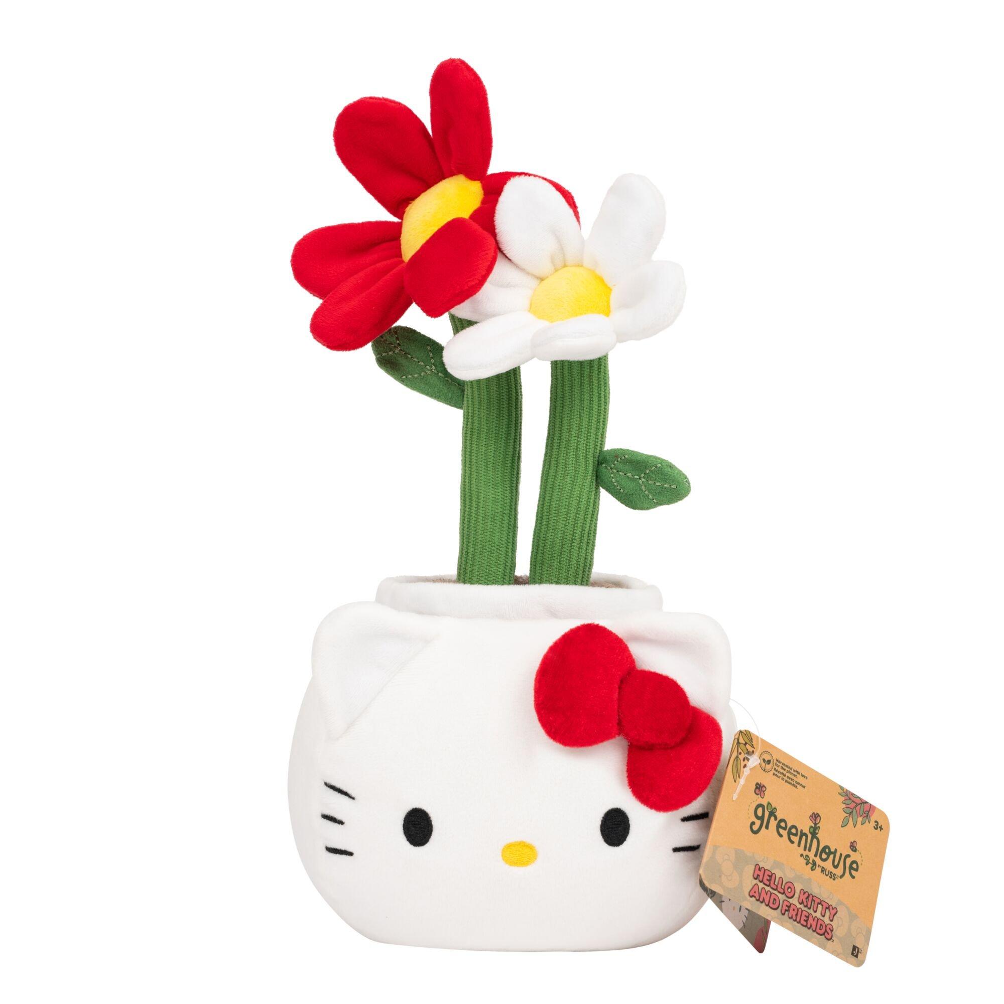 Jazwares The Greenhouse Hello Kitty Daisy 12-in Plush | GameStop