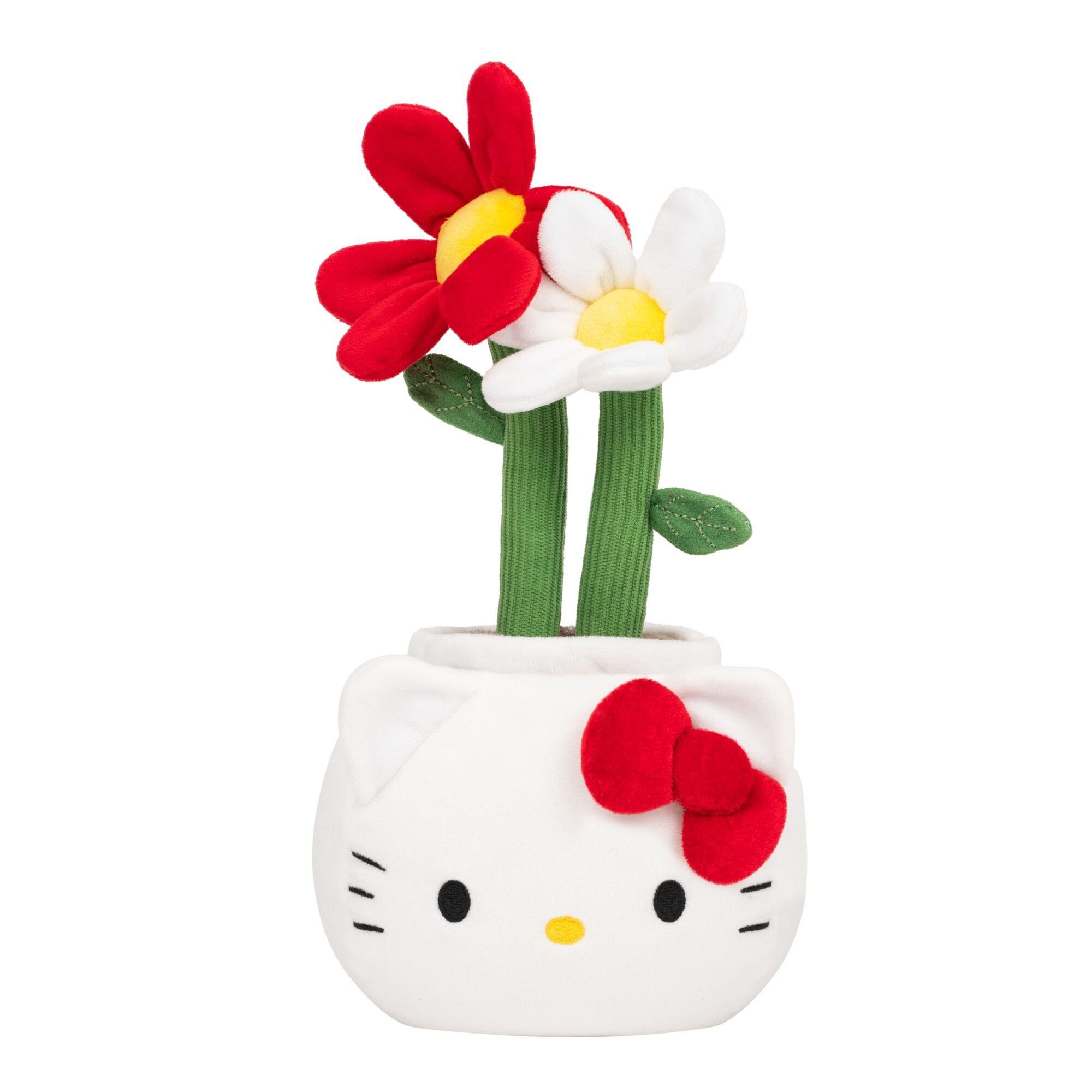 Jazwares The Greenhouse Hello Kitty Daisy 12-in Plush
