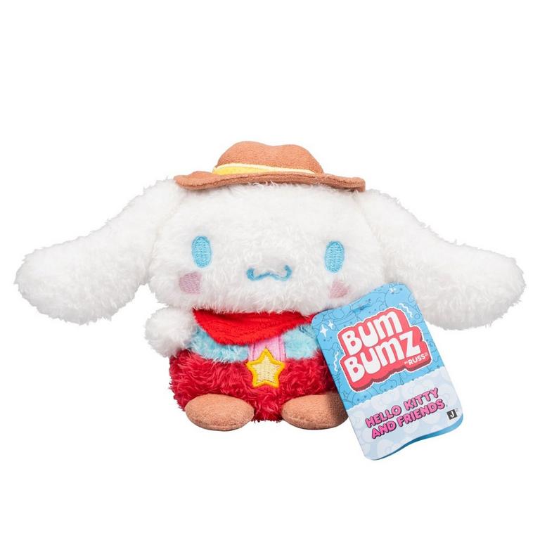 Jazwares BumBumz Hello Kitty and Friends CowgirlBumz 4.5-in Plush (Styles May Vary)