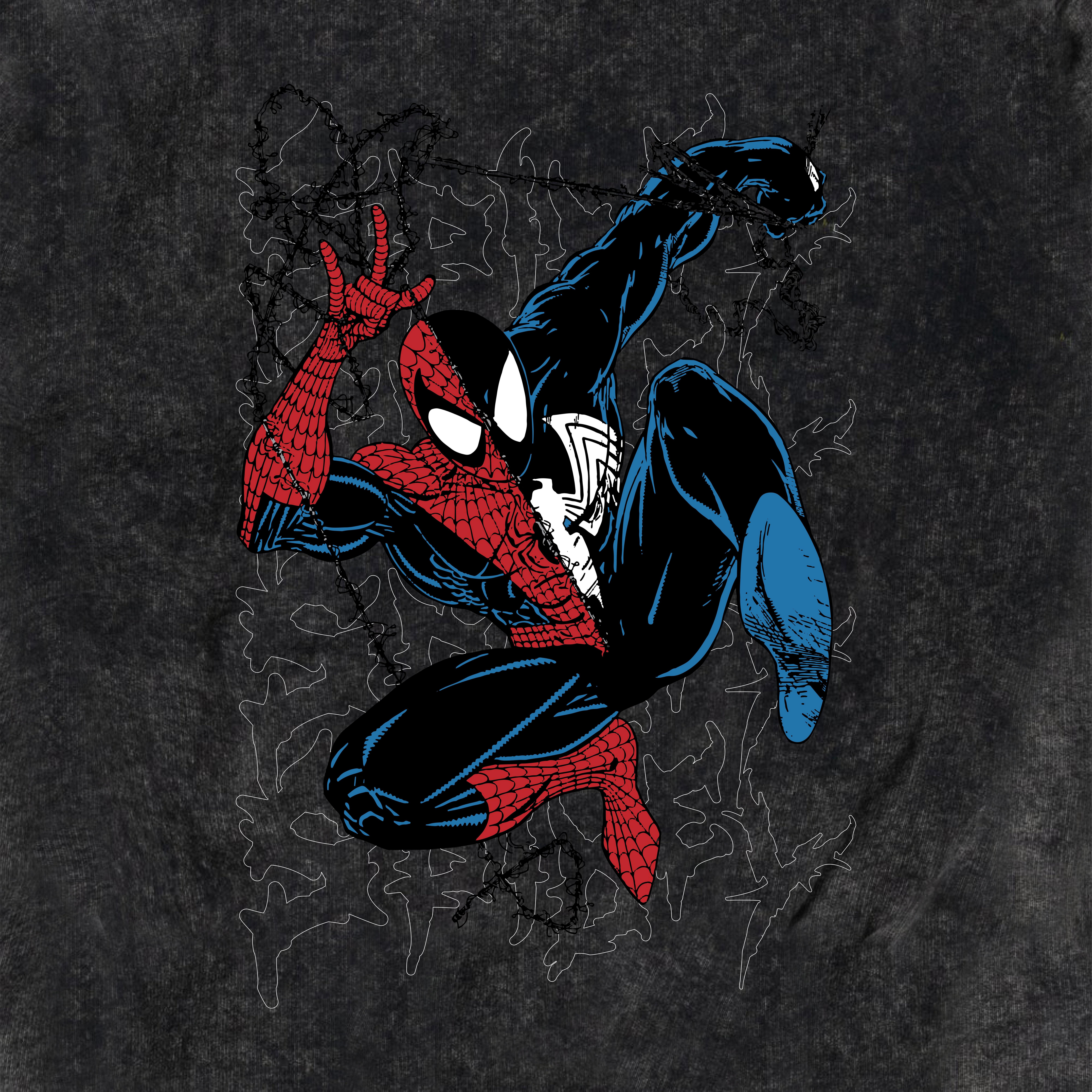 Marvel Spider-Man Mineral Wash Unisex Graphic T-Shirt GameStop Exclusive