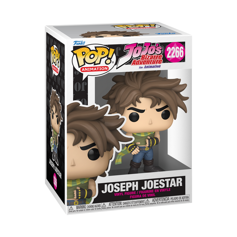 Funko POP! Animation: JoJo's Bizarre Adventure Joseph Joestar 4.3-in Vinyl Figure