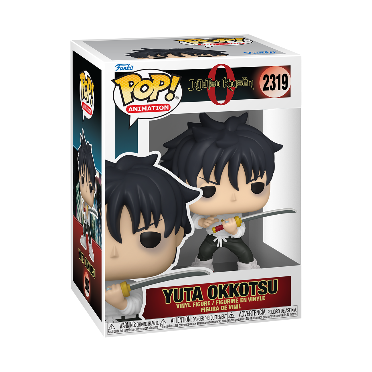Funko POP! Animation: Jujutsu Kaisen 0 Yuta Okkotsu 4.4-in Vinyl Figure
