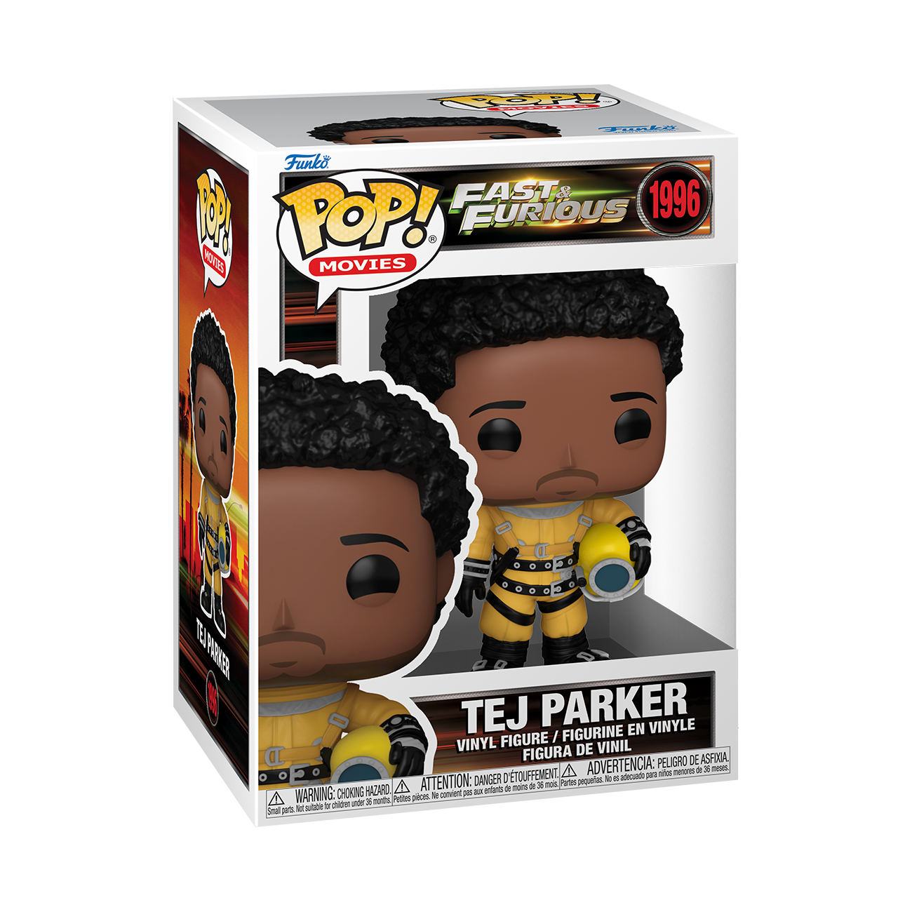 Funko POP! Movies: Fast and Furious Tej Parker 4.3-in Vinyl Figure
