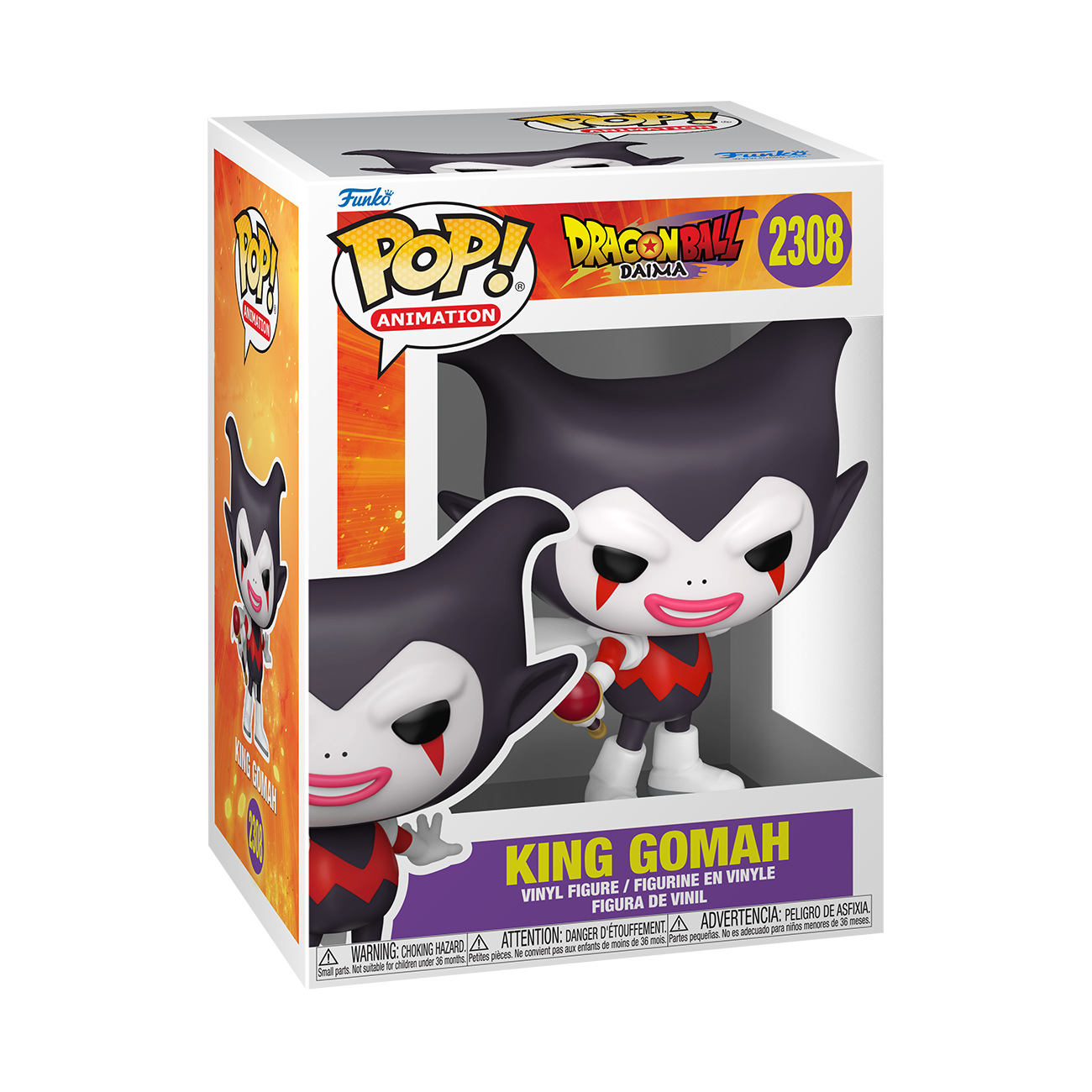 Funko POP! Animation: Dragon Ball Daima King Gomah 3.9-in Vinyl Figure