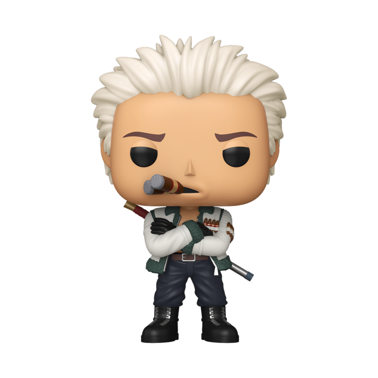 Funko POP! Animation: Supreme One Piece Live Action Smoker 4-in Vinyl Figure GameStop Exclusive