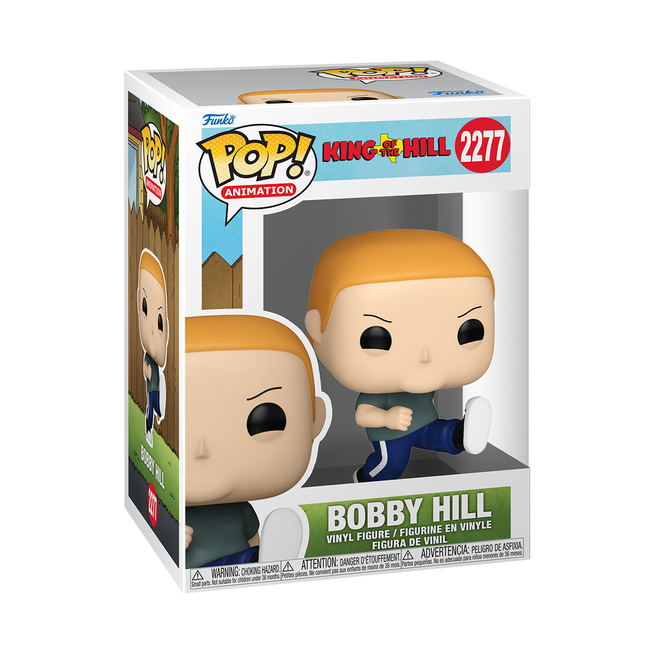 Funko POP! Animation: King of the Hill Bobby Hill (Kicking) 3.7-in Vinyl Figure
