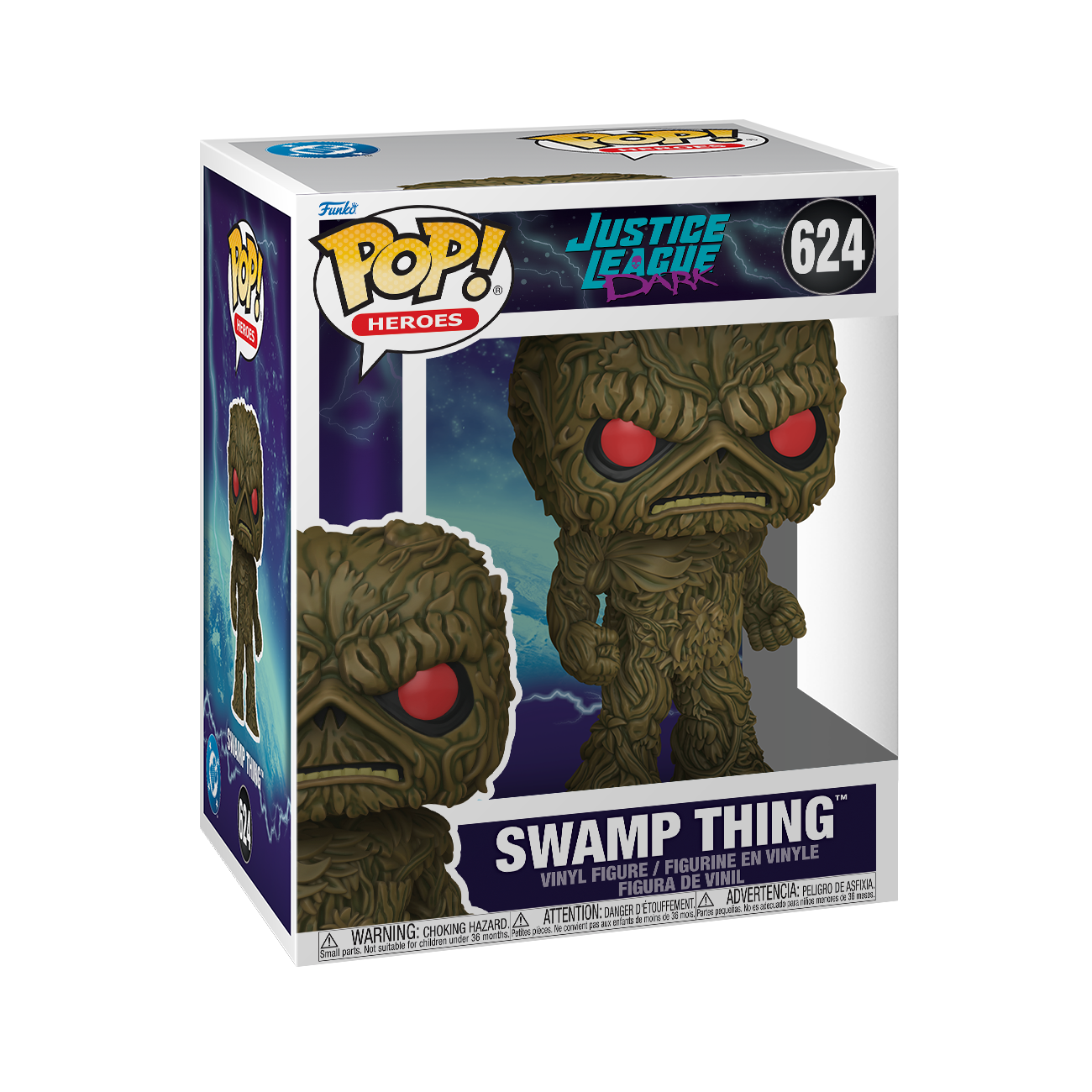Funko POP! Super: DC Justice League Super Swamp Thing 5.8-in Vinyl Figure