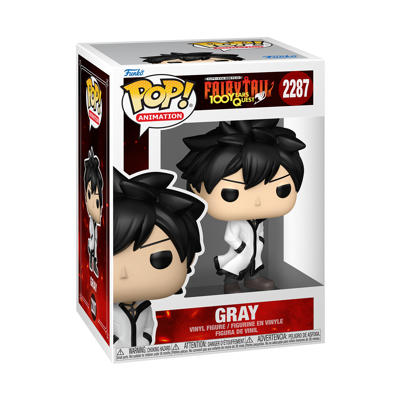 Funko POP! Animation: Fairy Tail: 100 Years Quest Gray (or Chase) 4.4-in Vinyl Figure