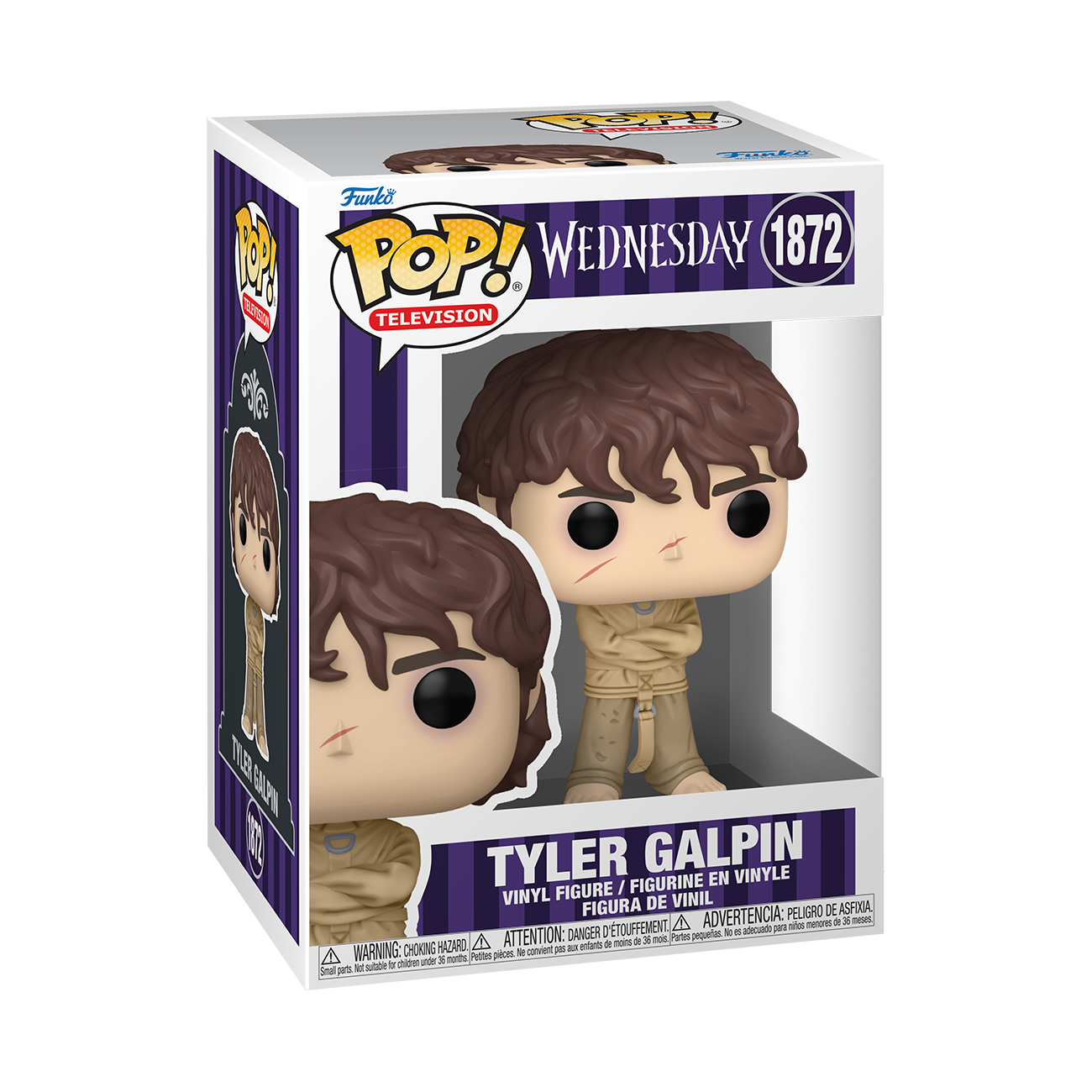 Funko POP! Television: Netflix Wednesday Tyler Galpin 3.8-in Vinyl Figure