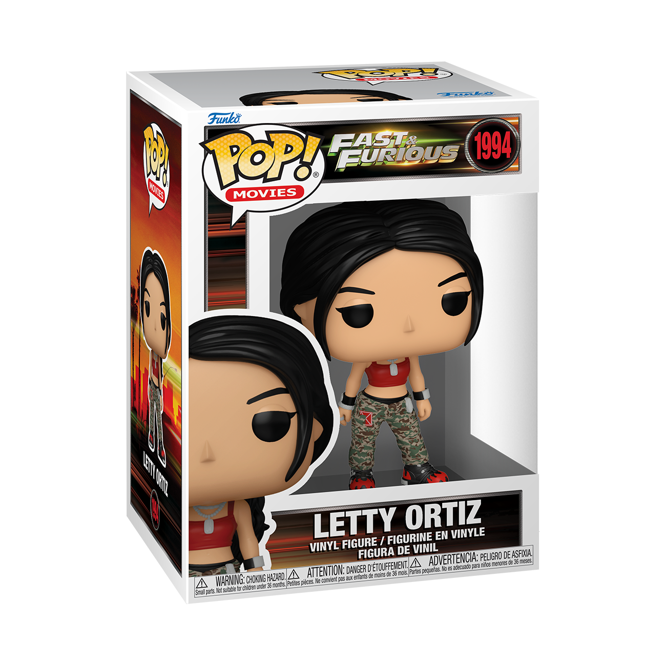 Funko POP! Movies: Fast and Furious Letty Ortiz 4-in Vinyl Figure