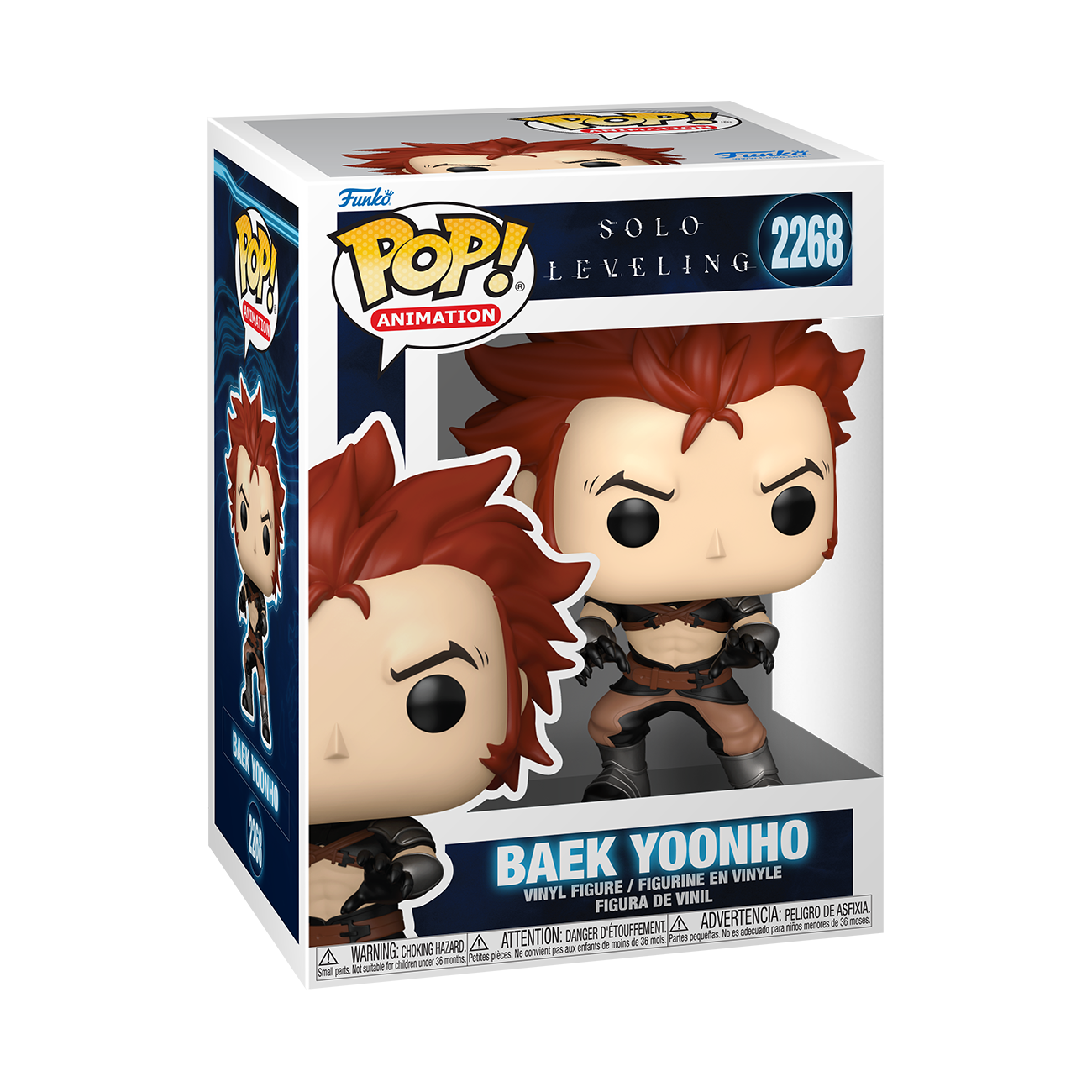 Funko POP! Animation: Solo Leveling Baek Yoonho 4.6-in Vinyl Figure