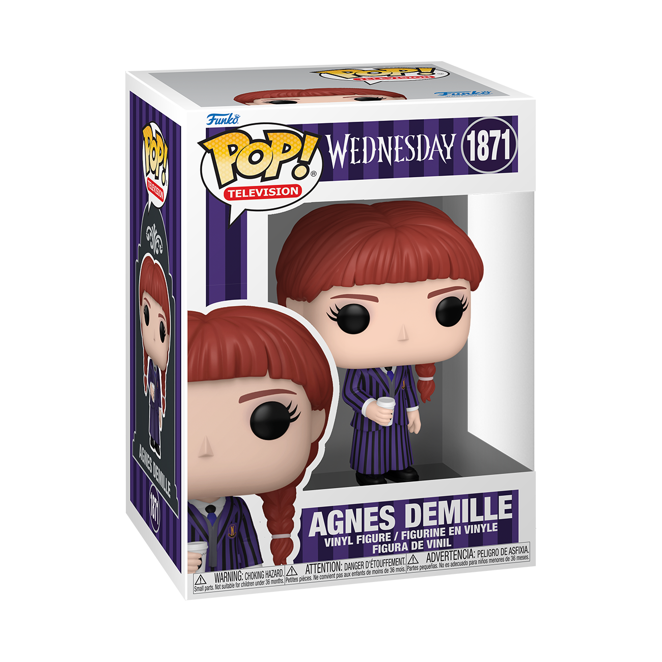 Funko POP! Television: Netflix Wednesday Agnes DeMille 3.7-in Vinyl Figure
