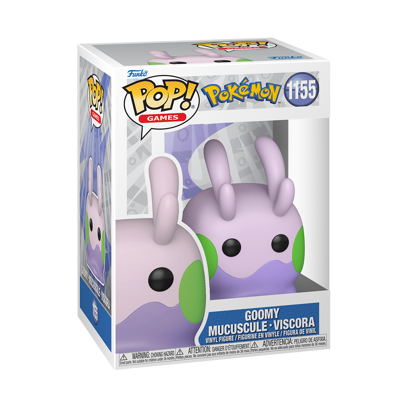 Funko POP! Games: Pokemon Goomy 3.5-in Vinyl Figure