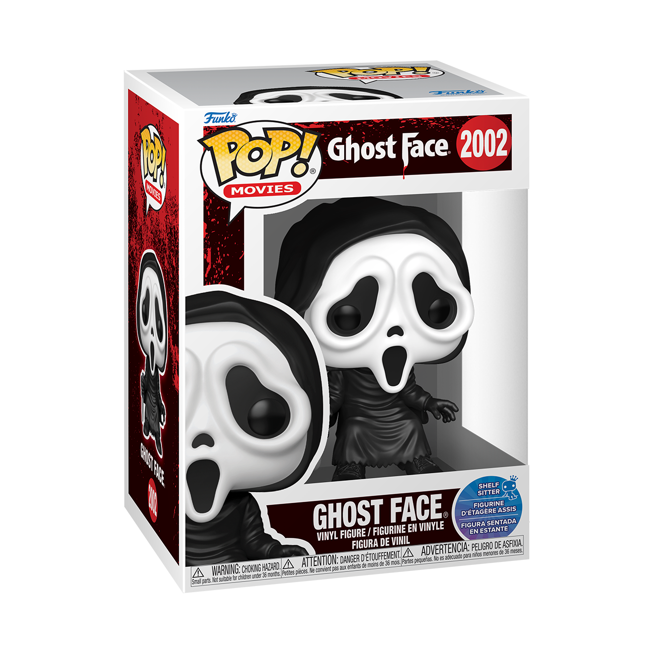 Funko POP! Movies: Scream Ghostface (Shelf Sitter) 3.8-in Vinyl Figure