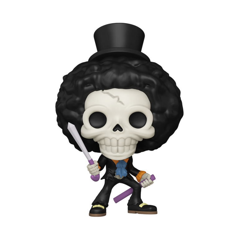 Funko POP! Animation: One Piece Brook 5-in Vinyl Figure | GameStop