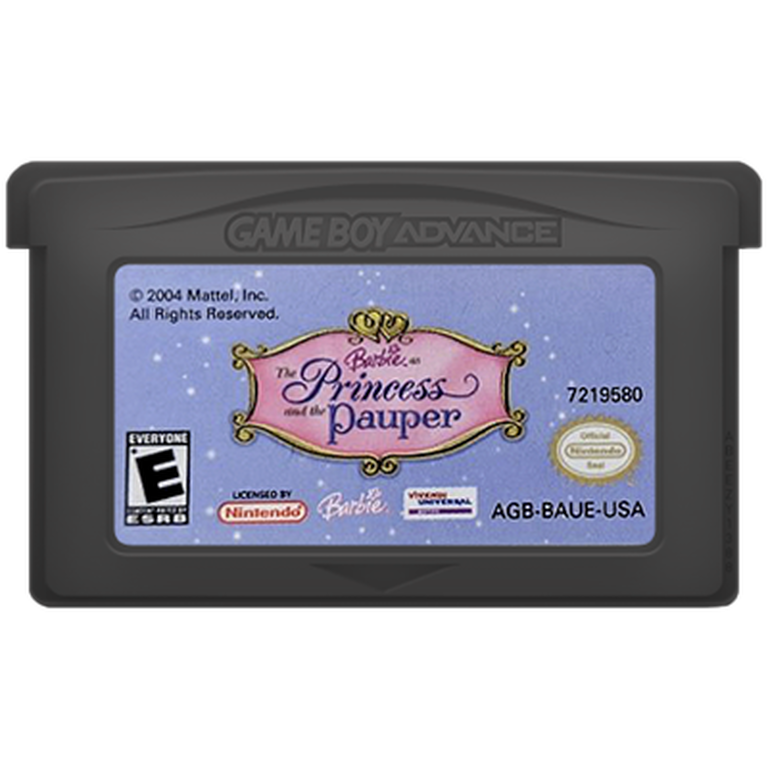 Barbie as the Princess and the Pauper - Game Boy Advance