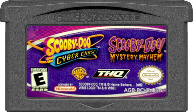 Scooby Doo! Cyber Chase And Mystery Mayhem - Game Boy Advance