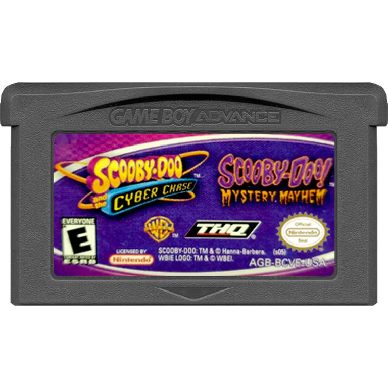 Scooby Doo! Cyber Chase And Mystery Mayhem - Game Boy Advance