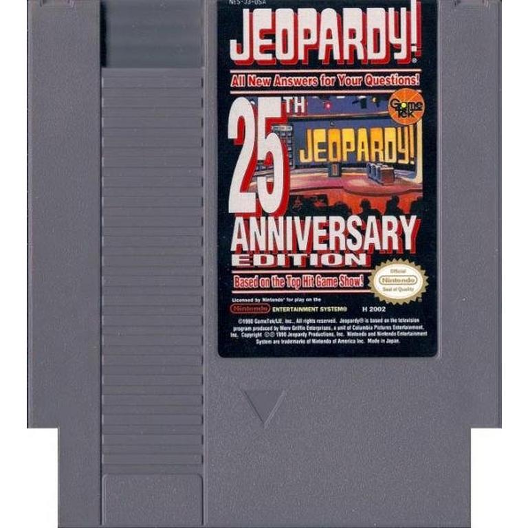 Jeopardy 25th Anniversary - Nintendo (NES)