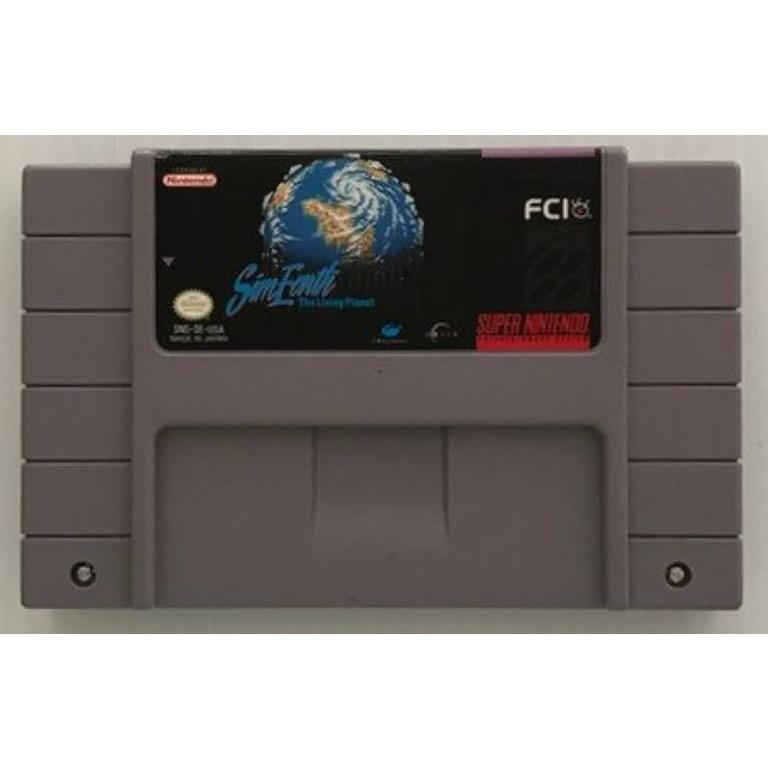 SimEarth: The Living Planet - Super Nintendo (SNES)