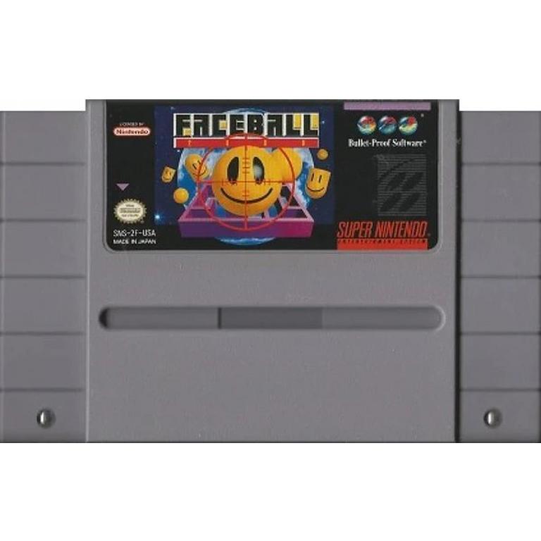 Faceball 2000 - Super Nintendo (SNES)