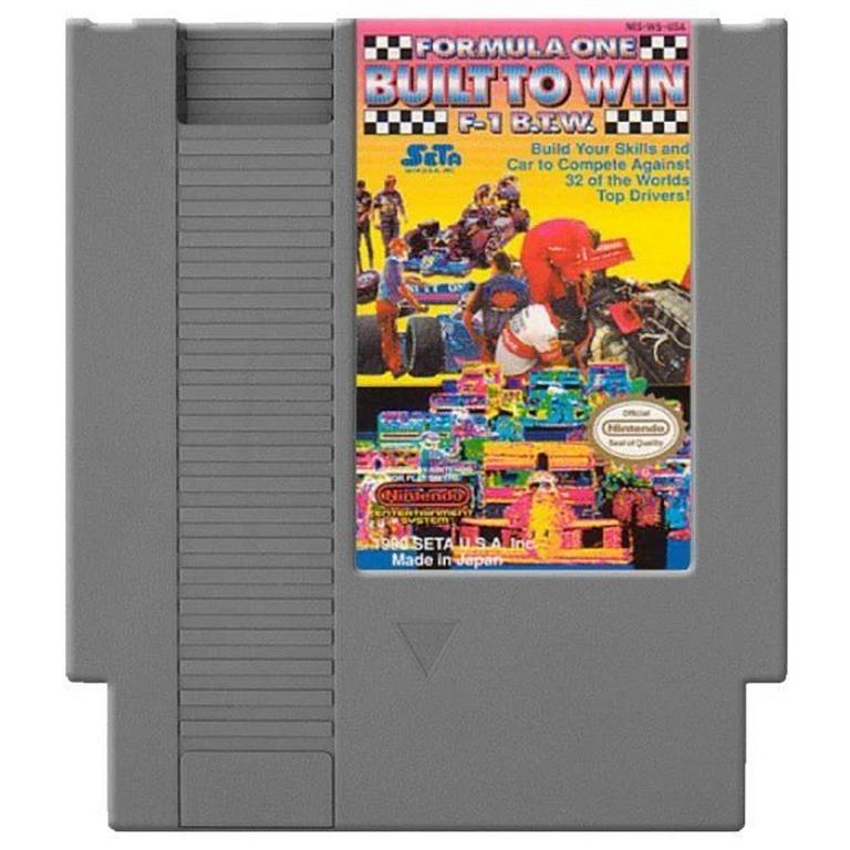Formula One Built To Win - Nintendo (NES)