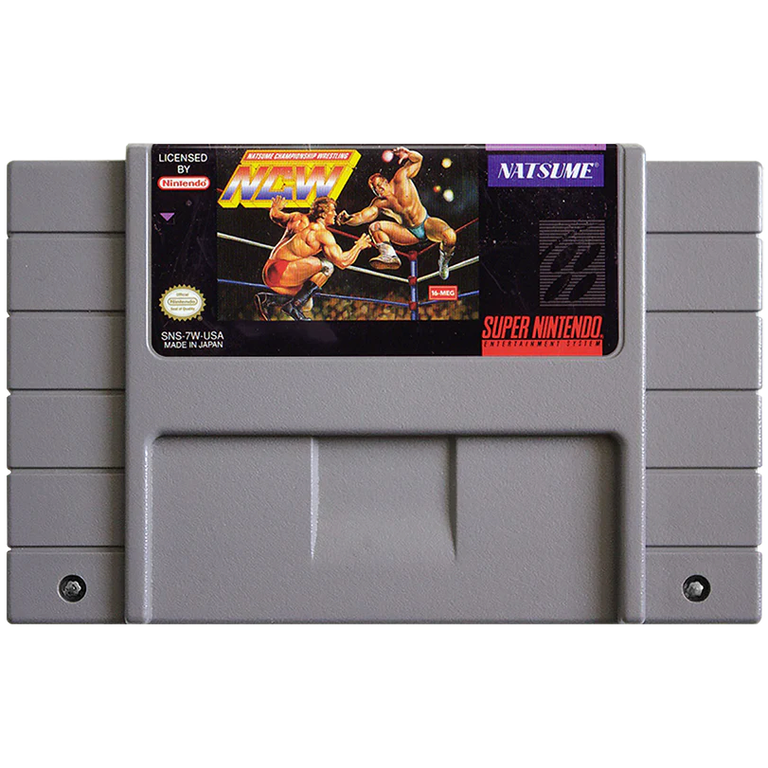 Natsume Championship Wrestling - Super Nintendo (SNES)
